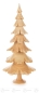 Preview: Massivholzbaum natur 24,5 cm