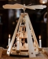 Preview: Pyramide mit Seiffener Motiv natur