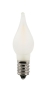 Preview: LED-Filament Flammkerze 14-55V/01-0,2W - E10