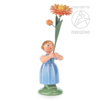 Blumenkind mit Ringelblume