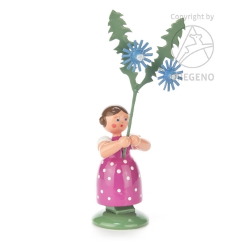 Blumenkind mit Wegwarte
