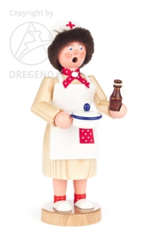 Räucherfrau Krankenschwester 18.5 cm