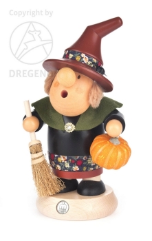 Räucherfrau Müllerchen Halloween-Hexe 16 cm