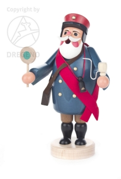 Räuchermann Bahnvorsteher 21 cm