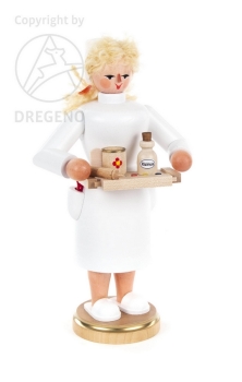 Räucherfrau Krankenschwester 21 cm