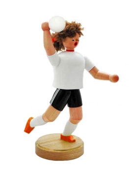 Räucherfrau Handballerin 22 cm