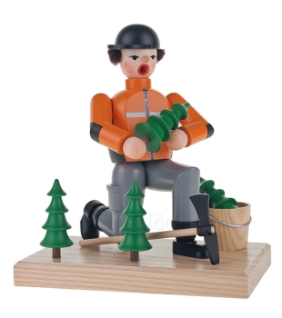 Räuchermann Forstarbeiter