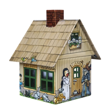 Metall-Räucherhaus Sieben Zwerge