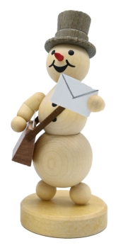 Schneemann Postbote