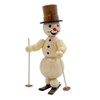 Schneemann "Skifahrer" - mittel