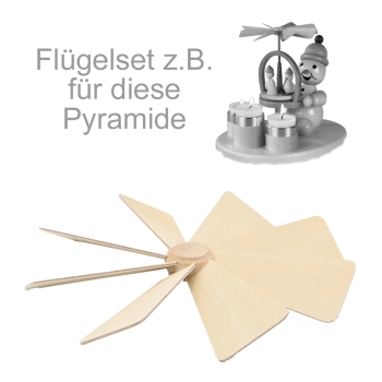 Flügelset für Junior-Pyramide Nr. 1