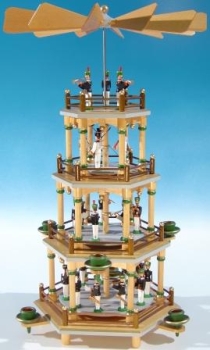 Bergmann-Pyramide 4-stöckig