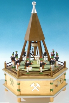 Göpelspieldose historischer Bergaufzug