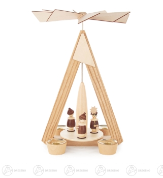 Pyramide mit Kurrende natur