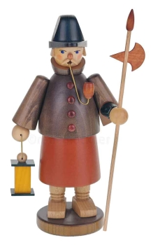 Räuchermann Nachtwächter farbig