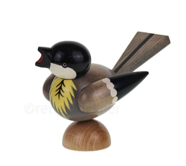 Kohlmeise stehend 12 cm