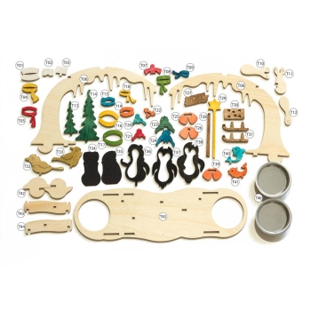 Preview: Bastelset Pinguinbogen