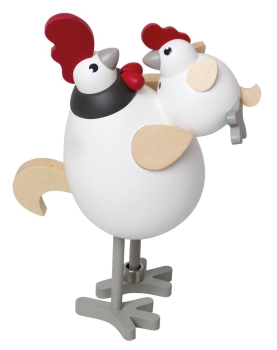 Hahn Franz mit Fränzchen