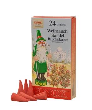KNOX-Räucherkerzen Sandelduft