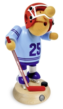 Räuchermann Eishockey Spieler 18 cm