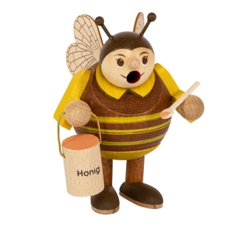 Minikugelrauchfigur Biene