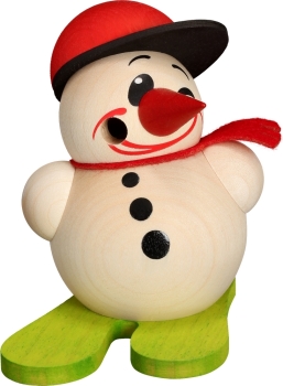 Mini-Kugelräuchermann Cool-Man Ski & Base-Cap