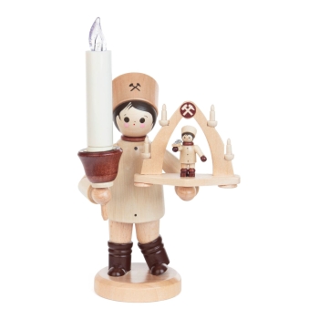 Bergmann mit Schwibbogen