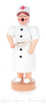 Räucherfrau Krankenschwester 13 cm
