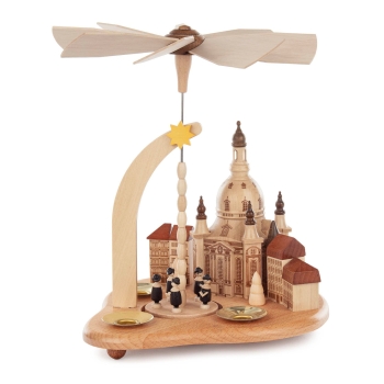 Tischpyramide Dresdener Frauenkirche natur