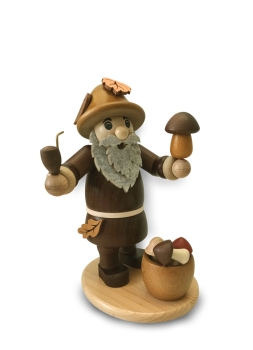 Räucherfigur Pilzsammler