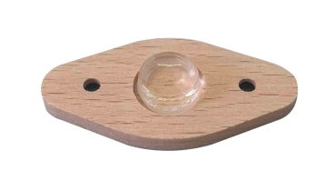 Glaslagerhalter oval