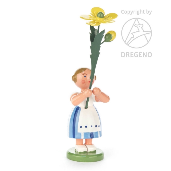 Blumenkind mit Butterblume 20 cm