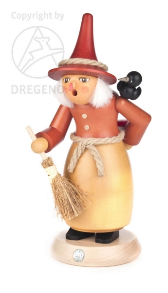 Räucherfrau Hexe 25.5 cm