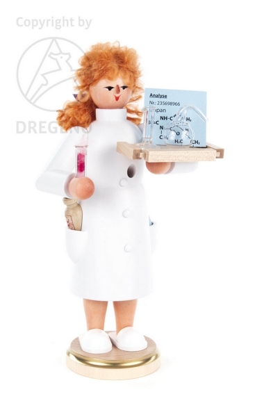Räucherfrau Chemikerin 21 cm