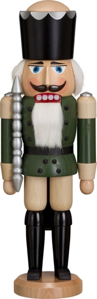 Nussknacker König Esche grün 39 cm
