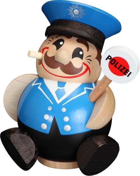 Kugelräuchermann Polizist