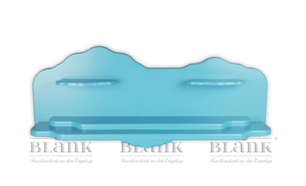 Wolkenregal / Wandwolke farbig