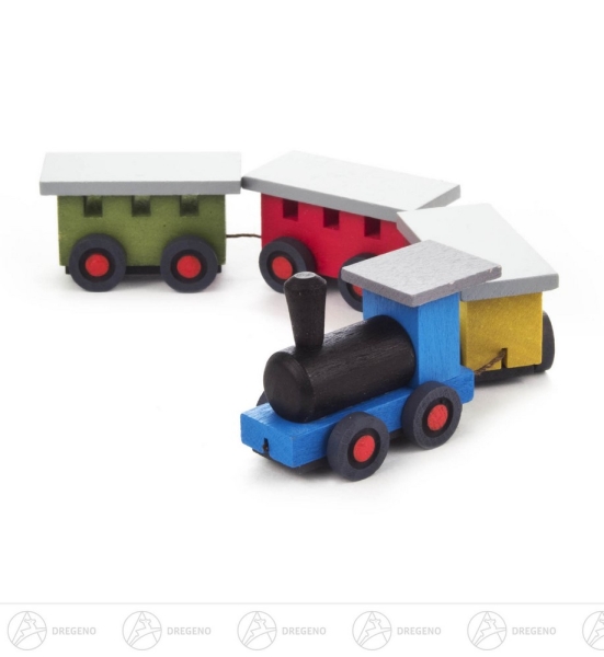 Miniatur Eisenbahn farbig