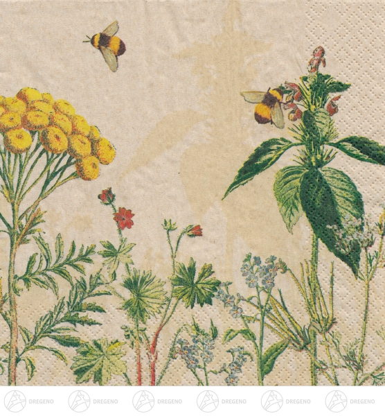 Servietten Wild Flowers (20)