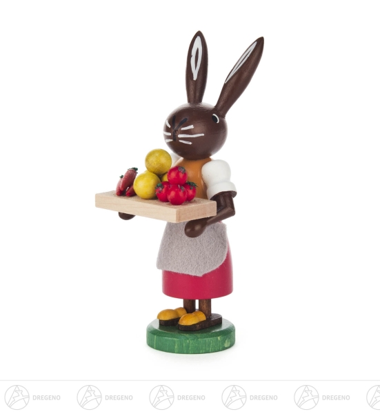 Häsin Gemüsehändlerin