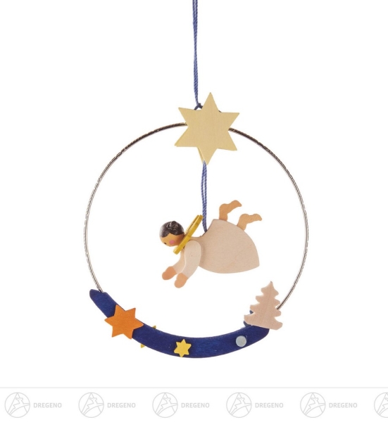 Behang Ring mit Engel