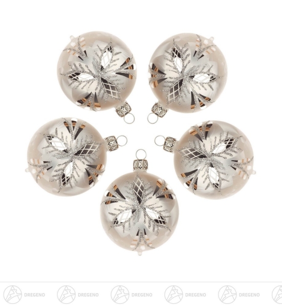 Thüringer Christbaumschmuck Kugel 6cm (5)