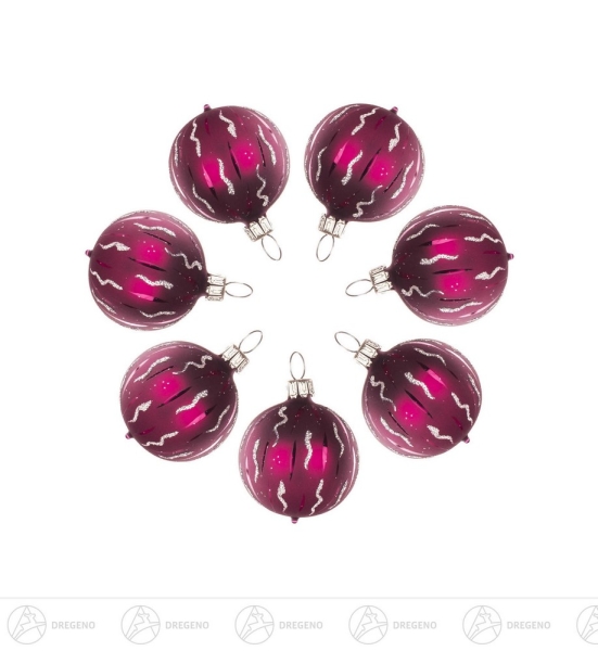 Thüringer Christbaumschmuck Kugel 4cm (7)