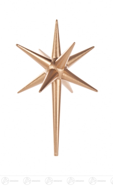 Stielstern für Adventsleuchter gold
