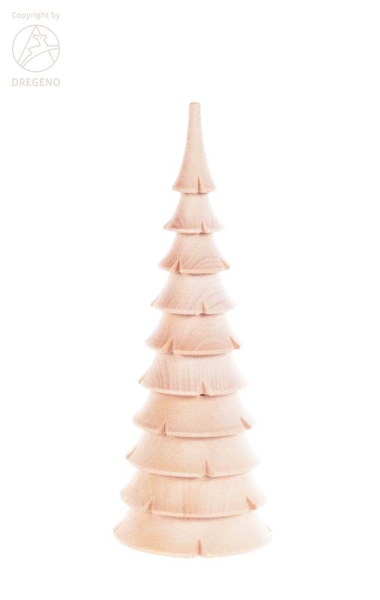 Massivholztanne natur 17 cm