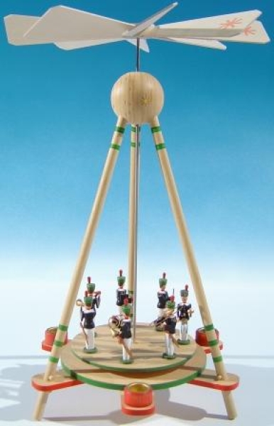 Stabpyramide mit Bergmannskappelle (um 1850)