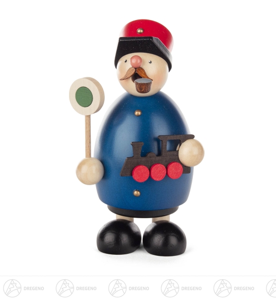 Räuchermann Eisenbahner 13 cm