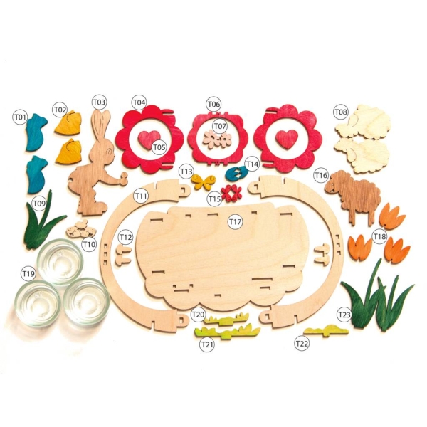 Bastelset Osterbogen