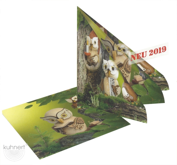 Servietten Eulen (20)