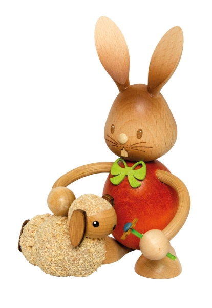 Hase "Stupsi" mit Lamm